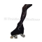 Medias para patinaje color negro MICRO SHINE OLA