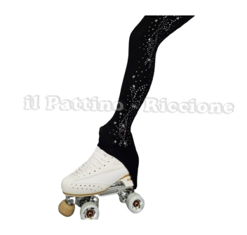 Medias de color Negra TALON MICRO SHINE MARIPOSA