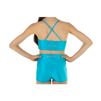 Conjunto deportivo para niña – Short + Top modelo Emma AZUL
