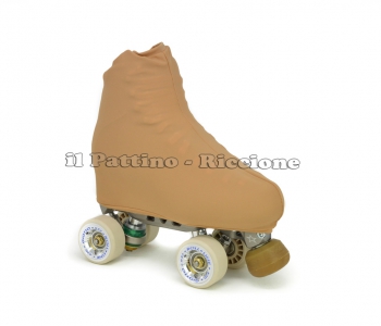 Cubre patines color natural - piel