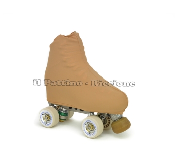 Cubre patines color natural - piel
