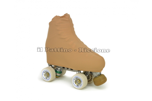 Cubre patines color natural - piel