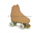 Cubre patines color natural - piel