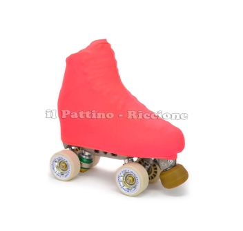 Cubre patines color pesca fluo