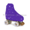 Cubre patines color Viola con Strass