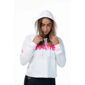 Sudadera Wave Blanca
