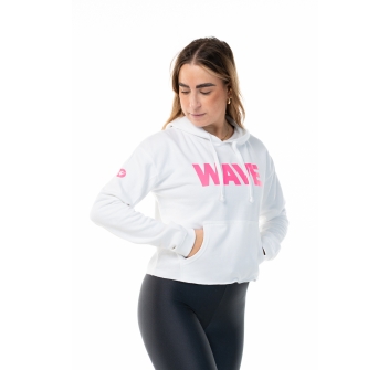 Sudadera Wave Blanca