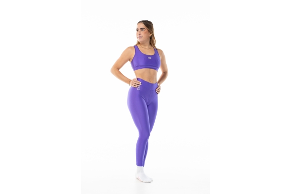 Leggings Wave Basic Viola Mujer