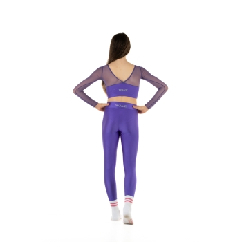 Leggings Wave Basic Turquesa Chica