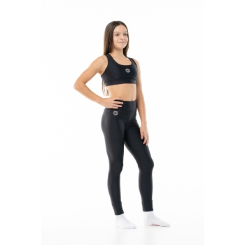 Leggings Wave Basic negro Mujer