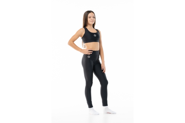 Leggings Wave Basic negro Chica