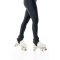 Leggings Wave Estribo negro Mujer