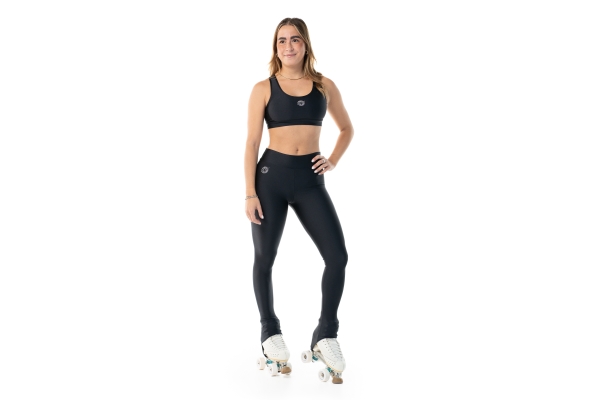 Leggings Wave TALON negro Mujer