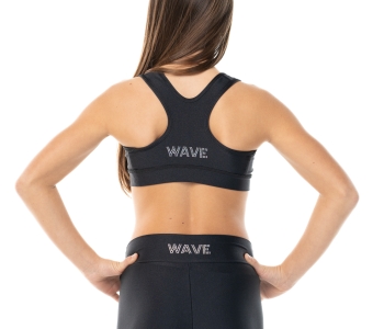 Leggings Wave TALON negro Chica