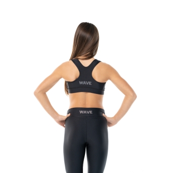 Leggings Wave TALON negro Chica