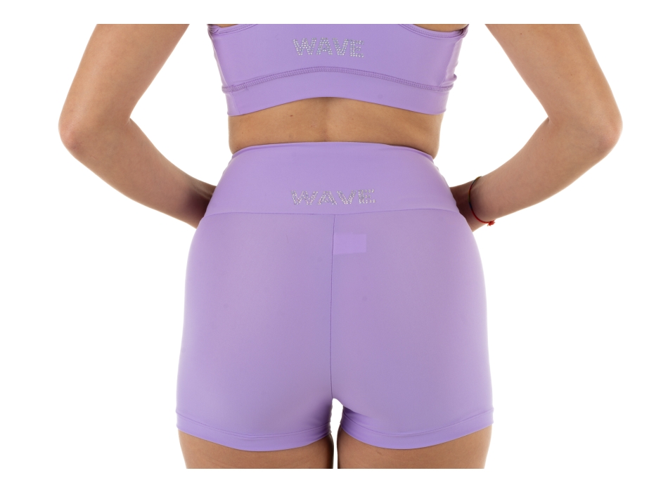 Short deportivo Wave Mujer Lila
