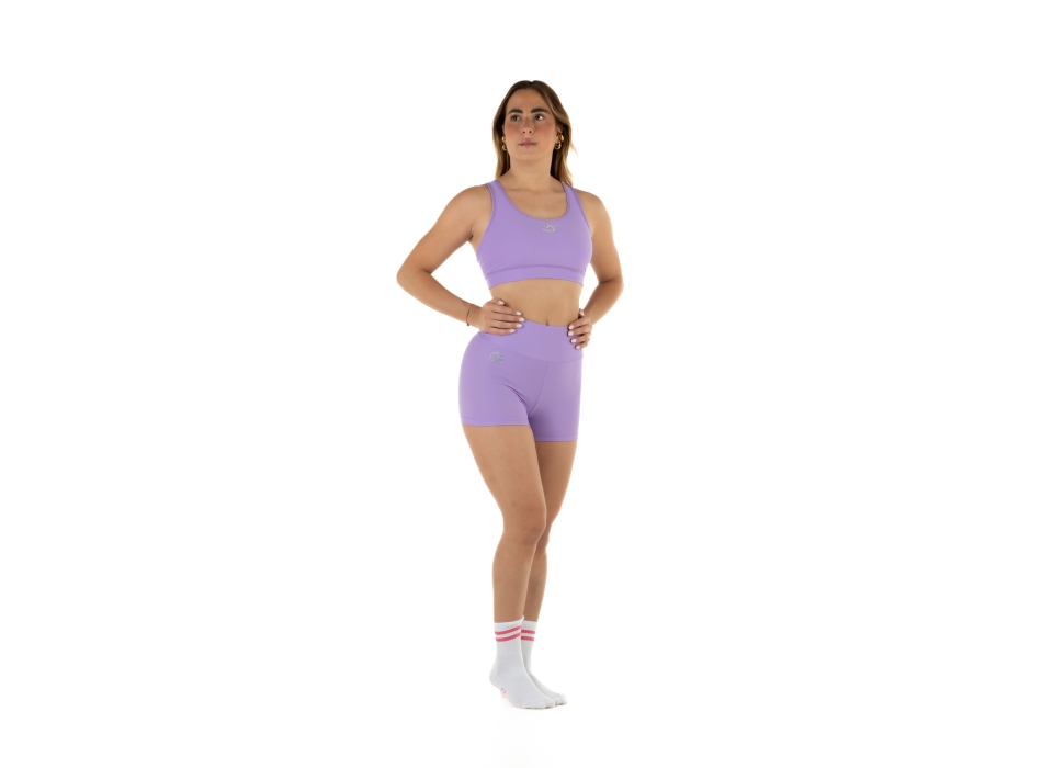 Short deportivo Wave Mujer Lila