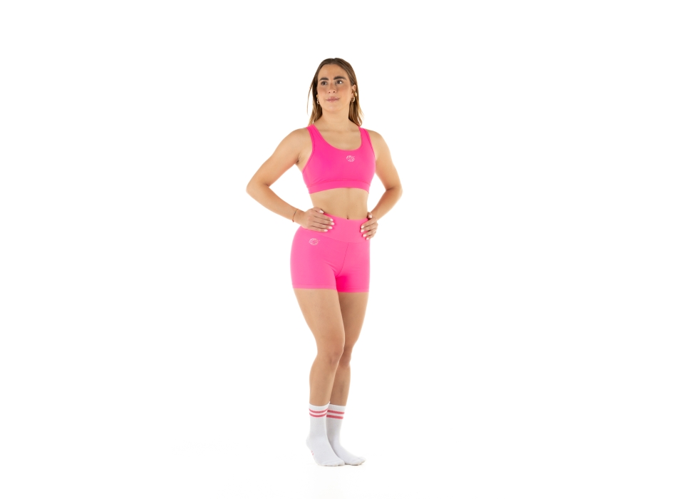 Top deportivo Wave modelo Emma Mujer Fucsia