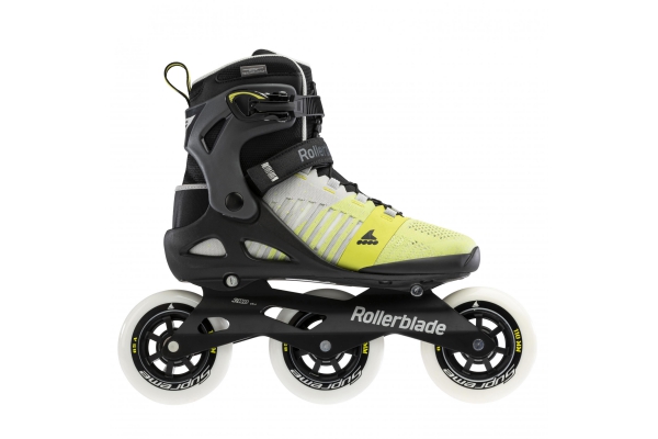 Patines en línea Rollerblade macroblade 110 3WD gris / amarillo