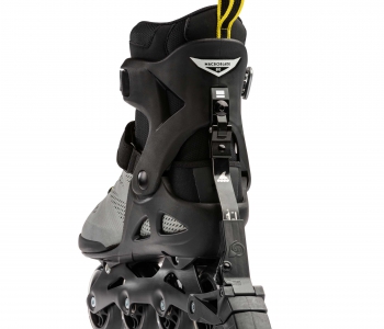 Patines en línea Rollerblade Macroblade 80 ABT plata / amarillo neon