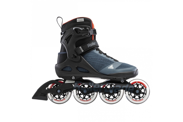 Patines en línea Rollerblade Macroblade 90 azul / naranja