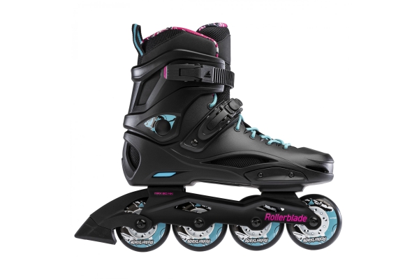 Patines en línea Rollerblade RB CRUISER NEGRO/AQUA AZUL