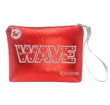 Pochette Wave - Laminado Rojo