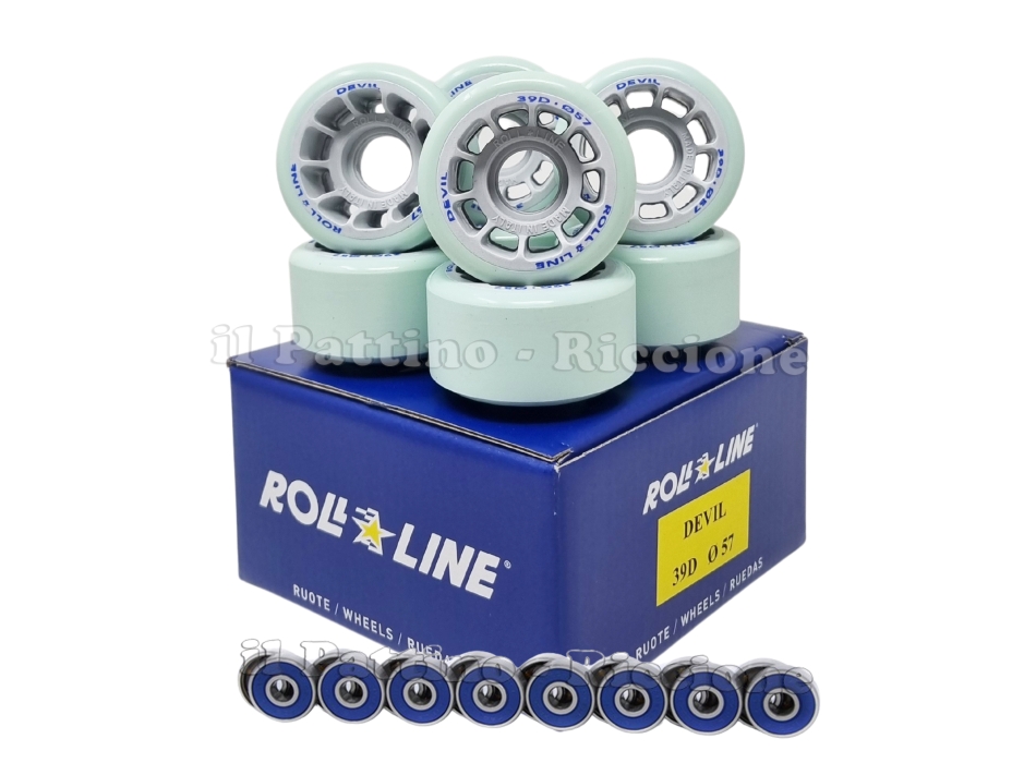 Ruedas Devil 39D - diam.57 con Rodamientos