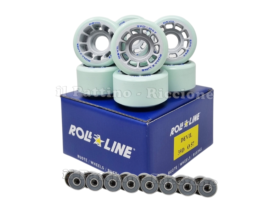 Ruedas Devil 39D - diam.57 con Rodamientos