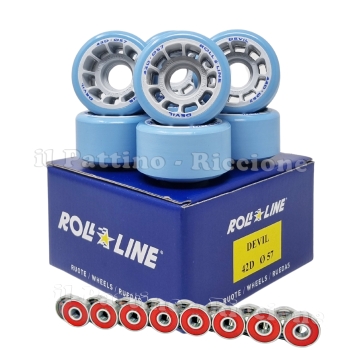 Ruedas Devil 42D - diam.57 con Rodamientos