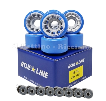 Ruedas Devil 47D - diam.57 con Rodamientos