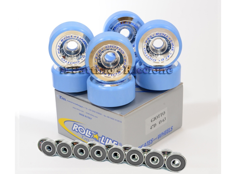 Ruedas Giotto 47D - diam.63 con Rodamientos
