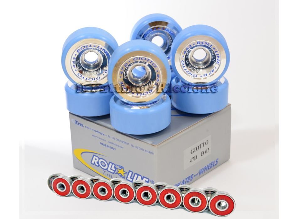 Ruedas Giotto 47D - diam.63 con Rodamientos