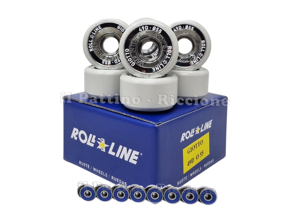 Ruedas Giotto 49D - diam.55 con Rodamientos