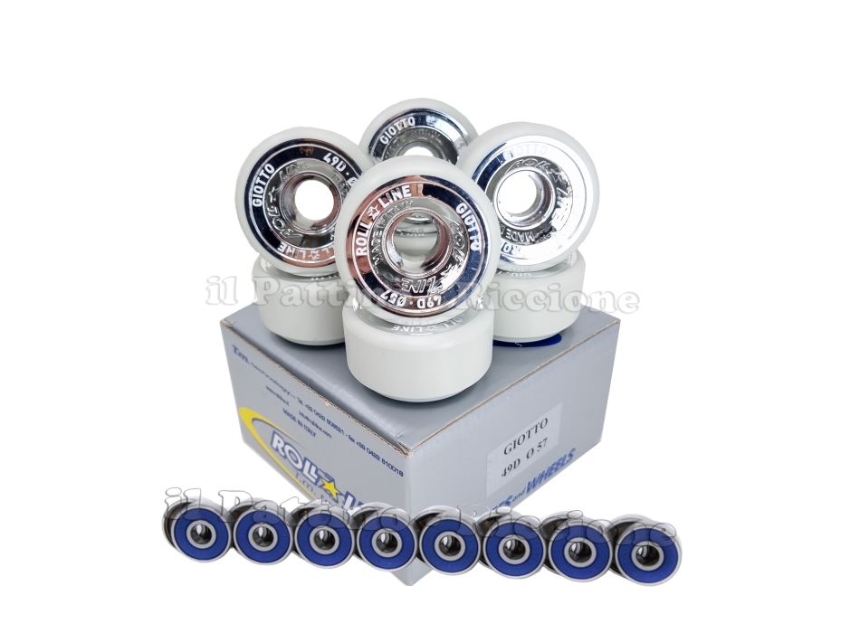 Ruedas Giotto 49D - diam.57 con Rodamientos