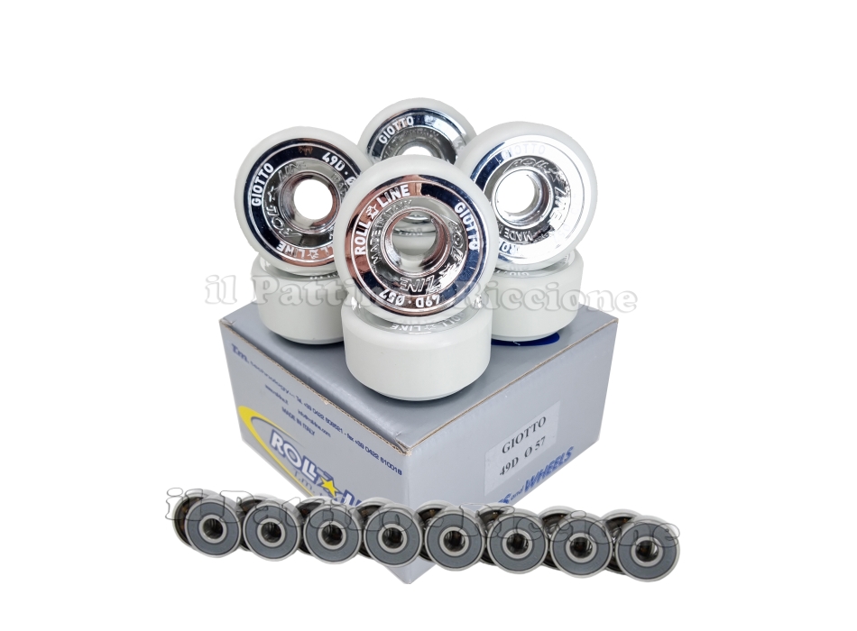 Ruedas Giotto 49D - diam.57 con Rodamientos