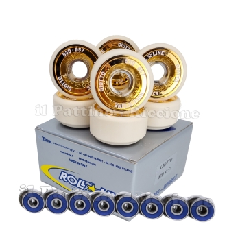 Ruedas Giotto 53D - diam.57 con Rodamientos