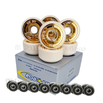 Ruedas Giotto 53D - diam.57 con Rodamientos