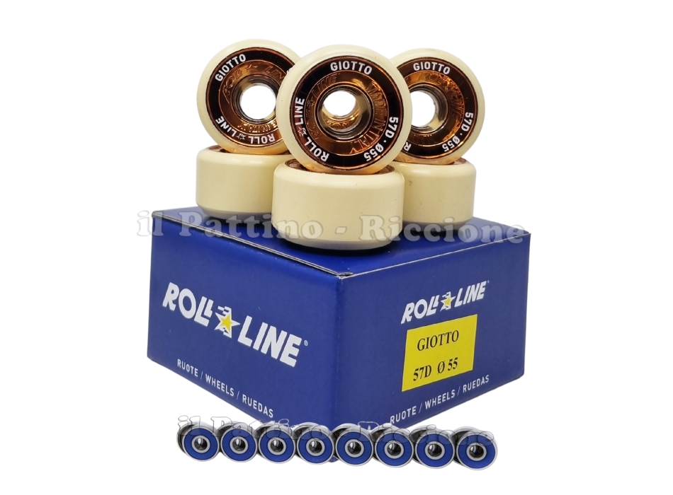 Ruedas Giotto 57D - diam.55 con Rodamientos