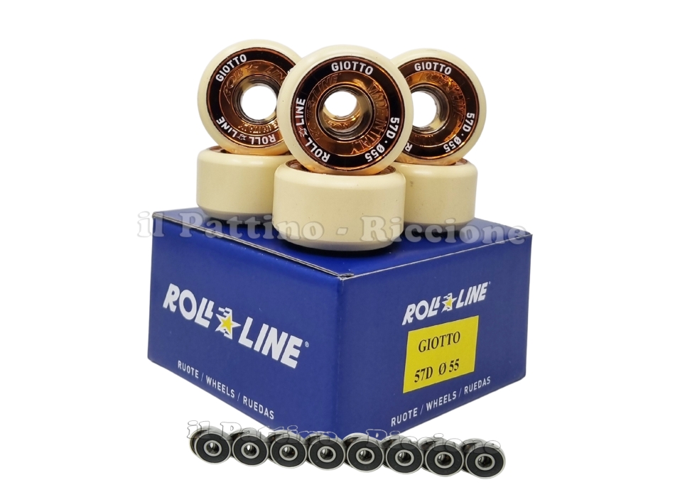 Ruedas Giotto 57D - diam.55 con Rodamientos