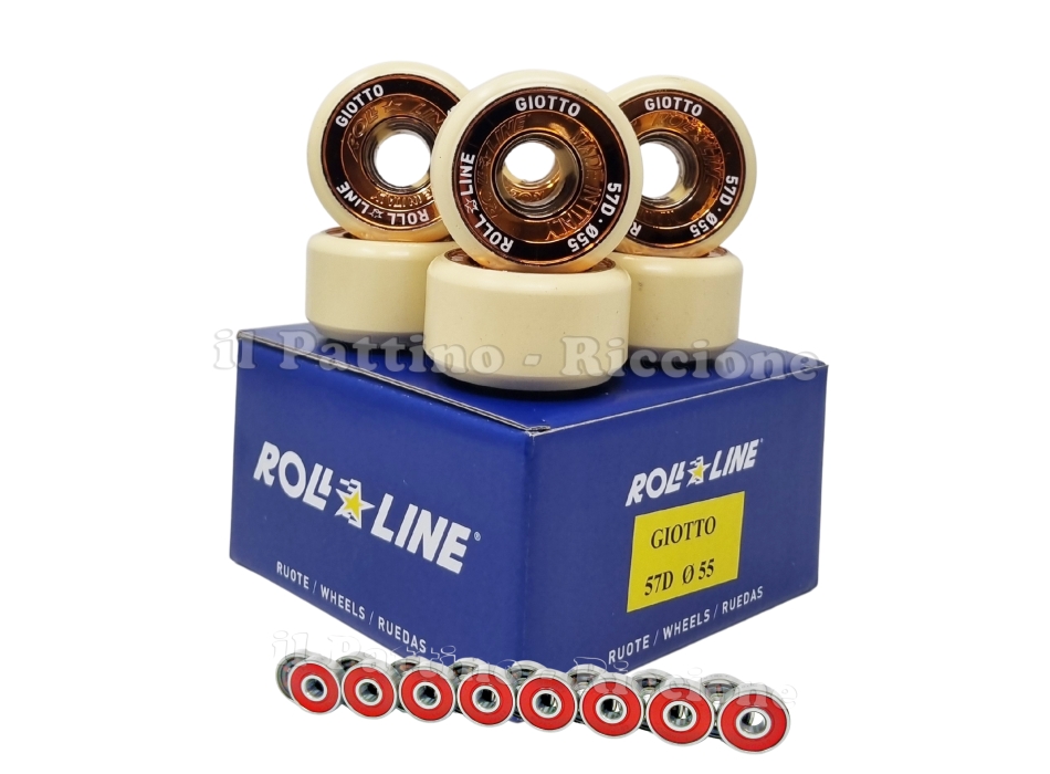 Ruedas Giotto 57D - diam.55 con Rodamientos