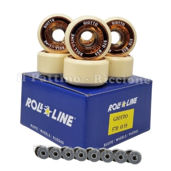 Ruedas Giotto 57D - diam.55 con Rodamientos