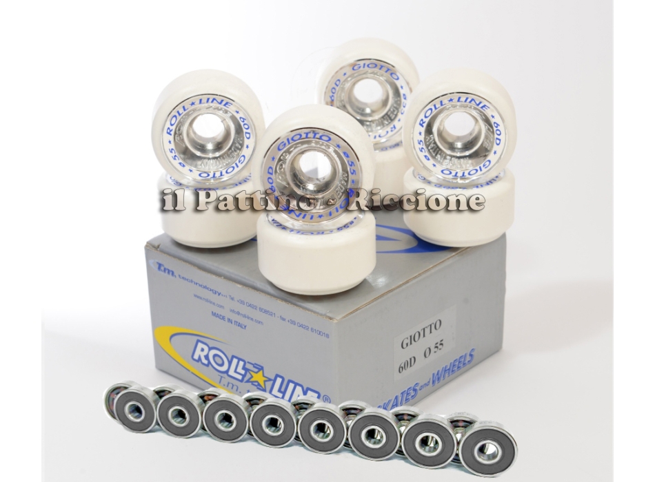 Ruedas Giotto 60D - diam.55 con Rodamientos