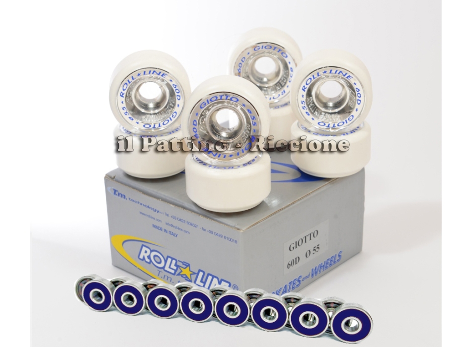 Ruedas Giotto 60D - diam.55 con Rodamientos