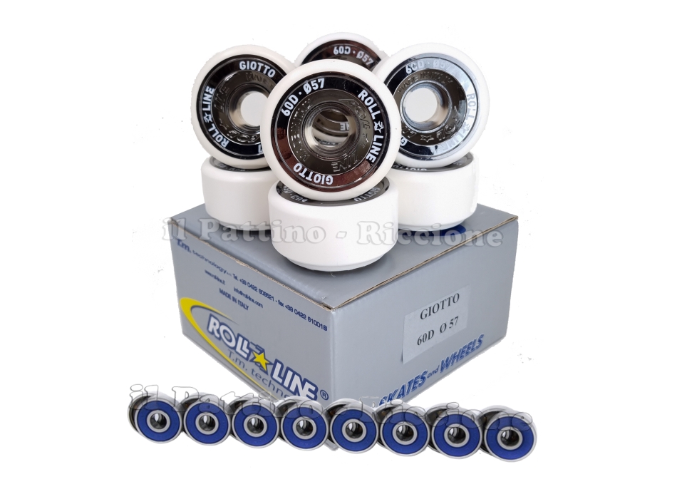 Ruedas Giotto 60D - diam.57 con Rodamientos