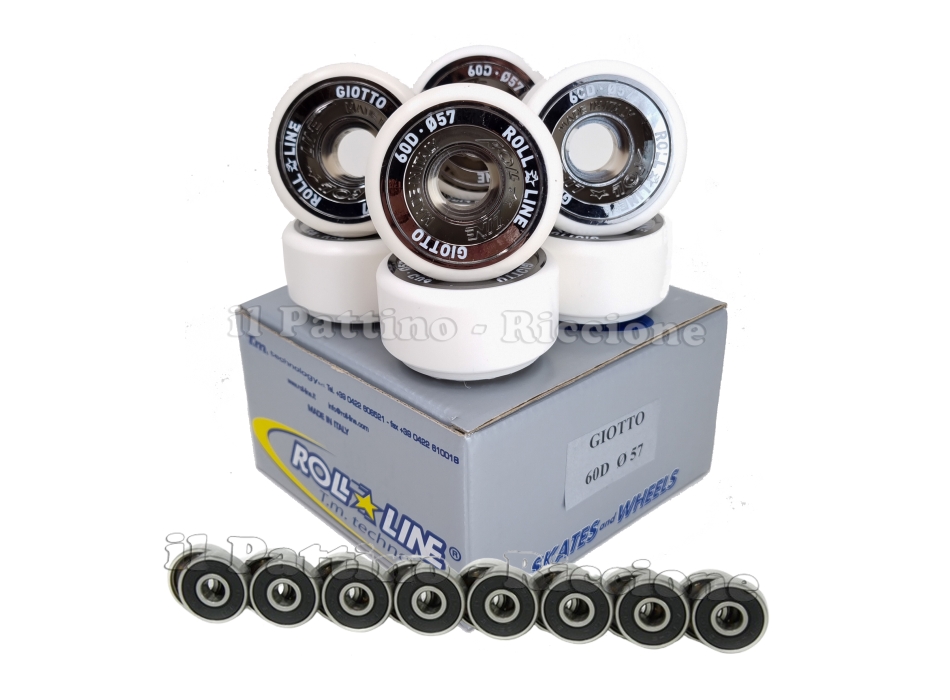 Ruedas Giotto 60D - diam.57 con Rodamientos
