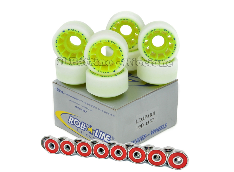 Ruedas Leopard 99/A diam. 57 con Rodamientos