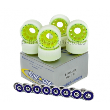 Ruedas Leopard 99/A diam. 57 con Rodamientos