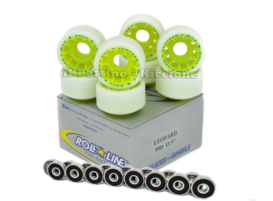 Ruedas Leopard 99/A diam. 57 con Rodamientos