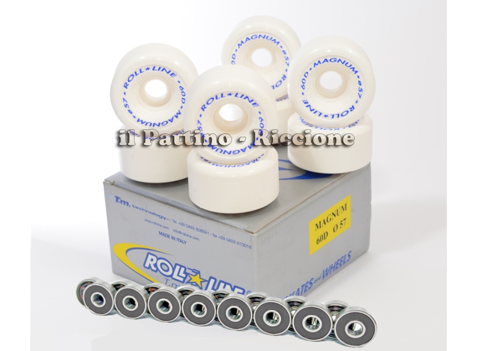 Ruedas Magnum 60D - diam.57 con Rodamientos